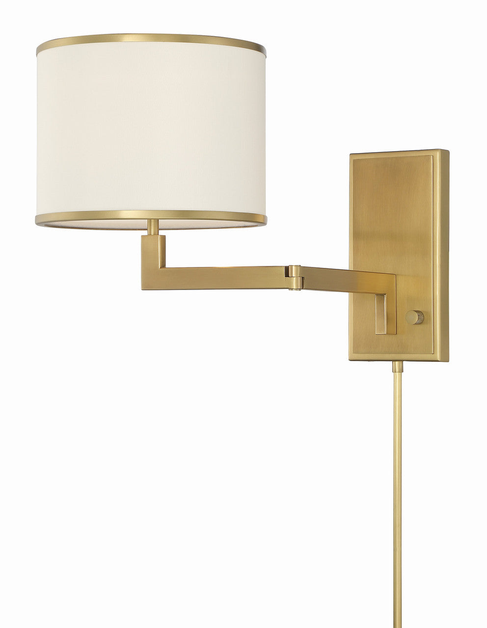 Crystorama Madison Task Light Matte Black