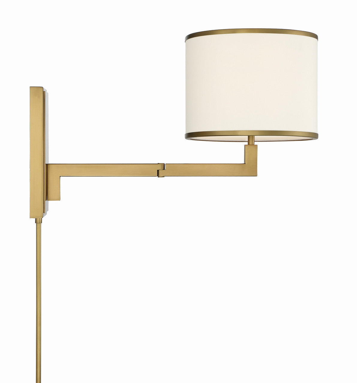 Crystorama Madison Task Light Polished Nickel