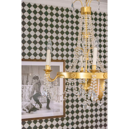 Maizey 6-Light Antique Gold Chandelier