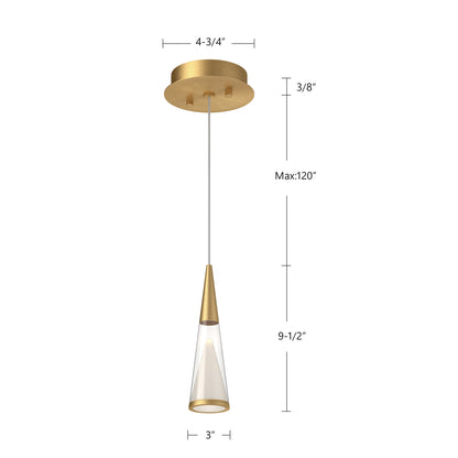 Malabar 3" LED Pendant