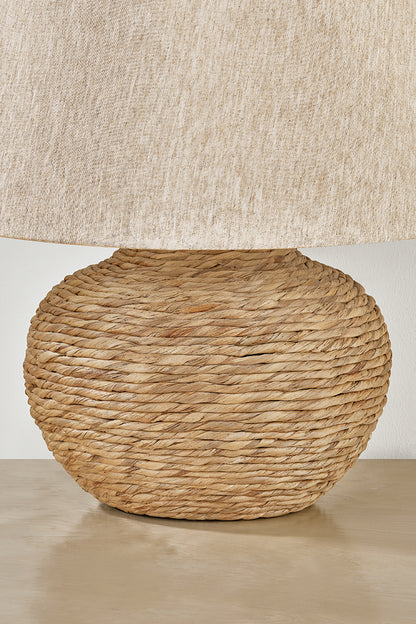 Troy Malik Table Lamp Patina Brass Detail 1