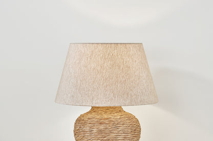 Troy Malik Table Lamp Patina Brass Detail 2