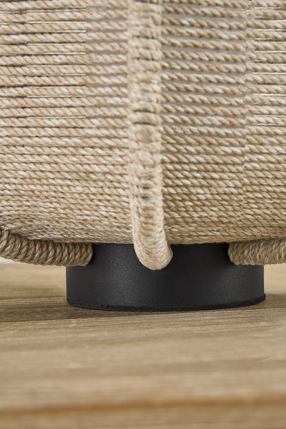 Troy Maltby Table Lamp Textured Black Detail 2