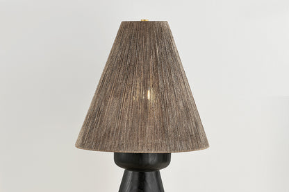 Hudson Valley Mannsville Table Lamp Aged Brass detail view 4