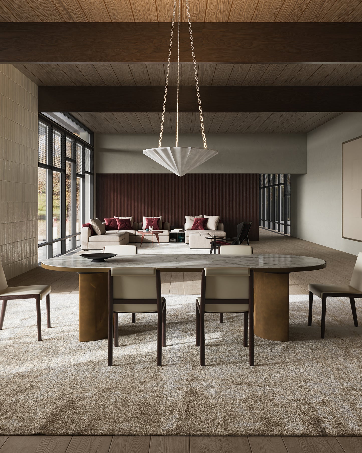 Martine 30" 4-Light Chandelier