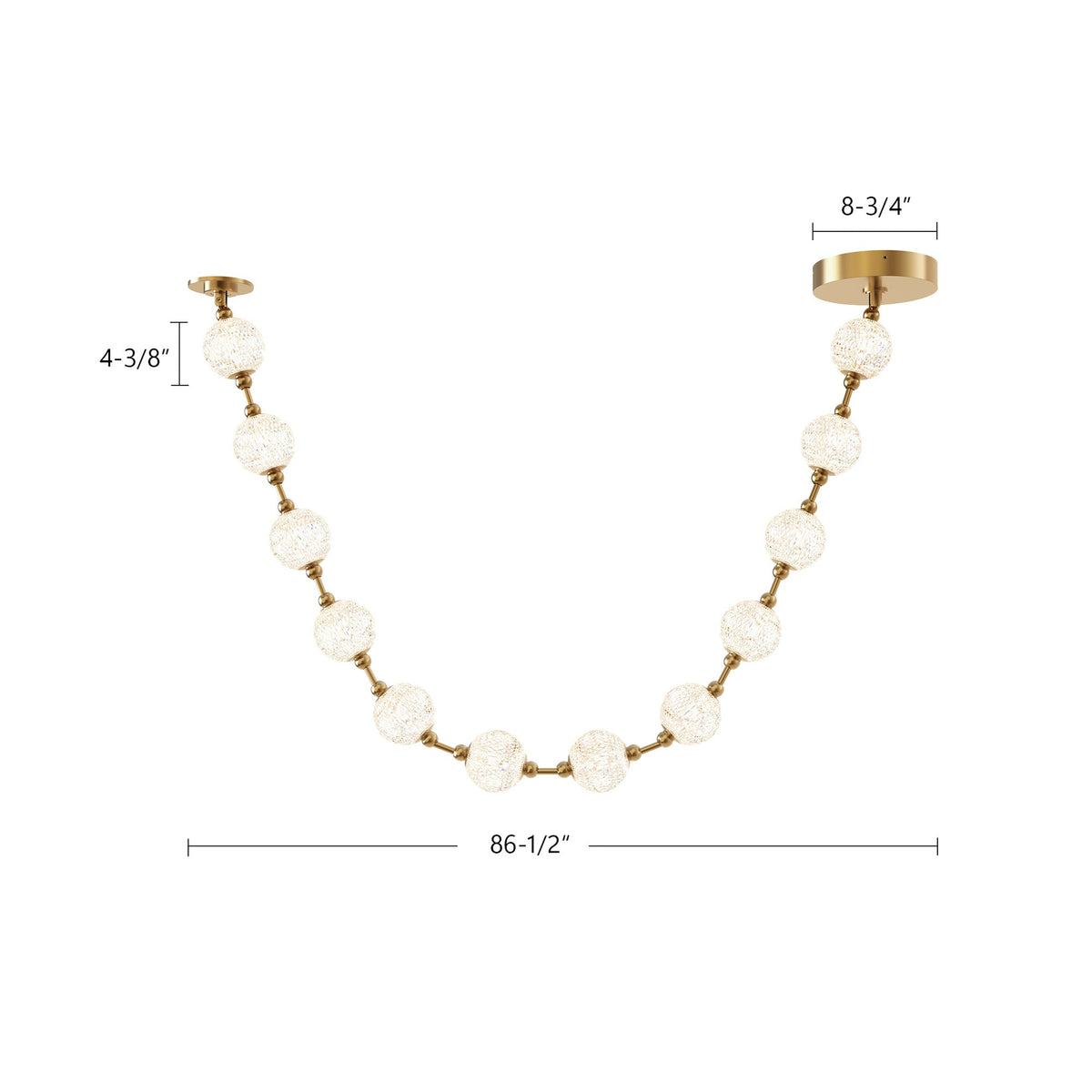 Marni 12-Head LED Pendant