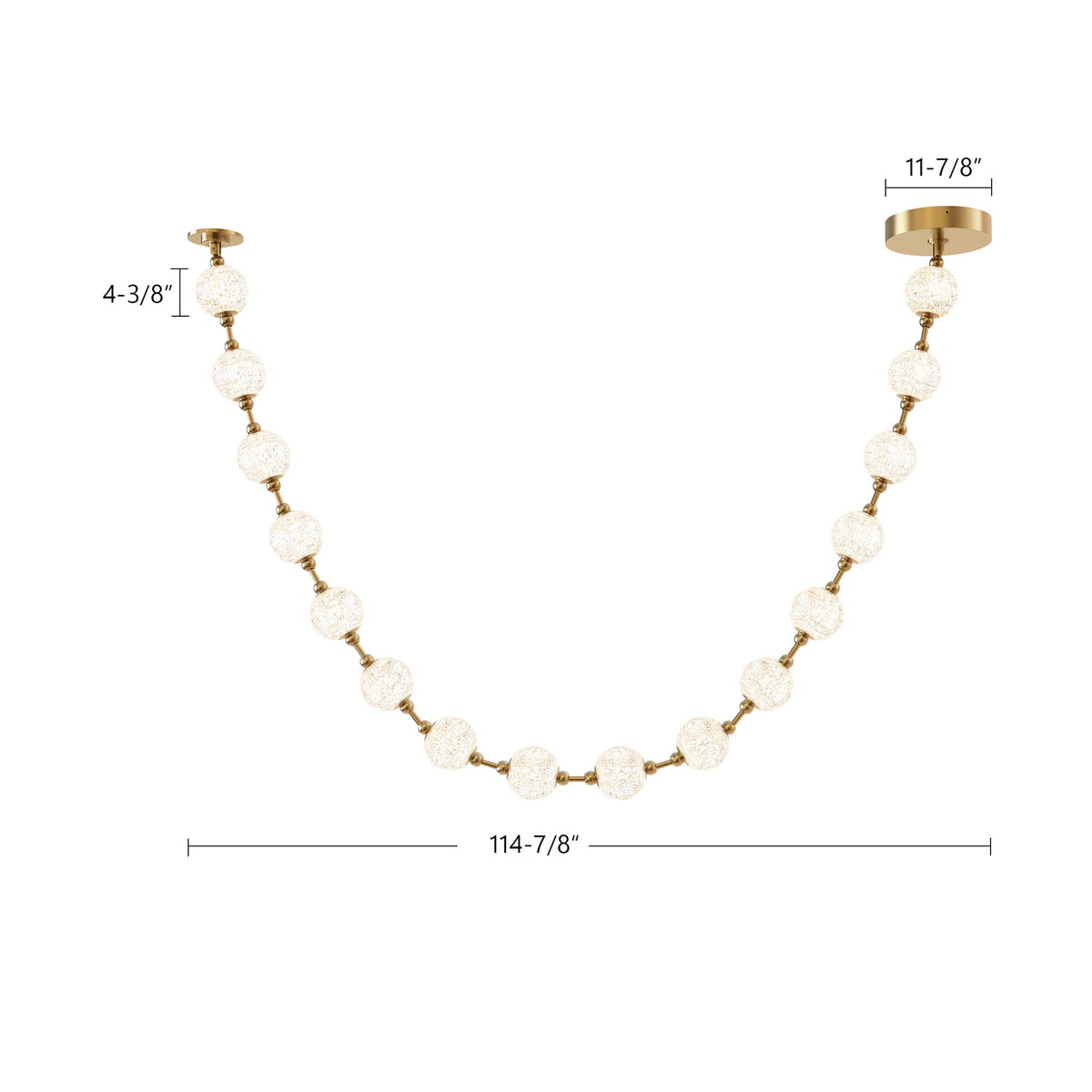 Marni 16-Head LED Pendant