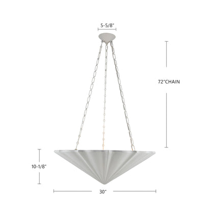 Martine 30" 4-Light Chandelier