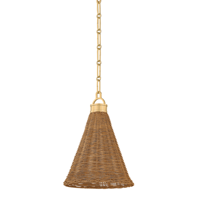 Hudson Valley Kensington 10" Pendant Aged Brass