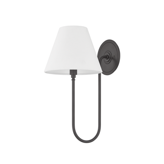 Hudson Valley Hawthorne Wall Sconce Distressed Bronze