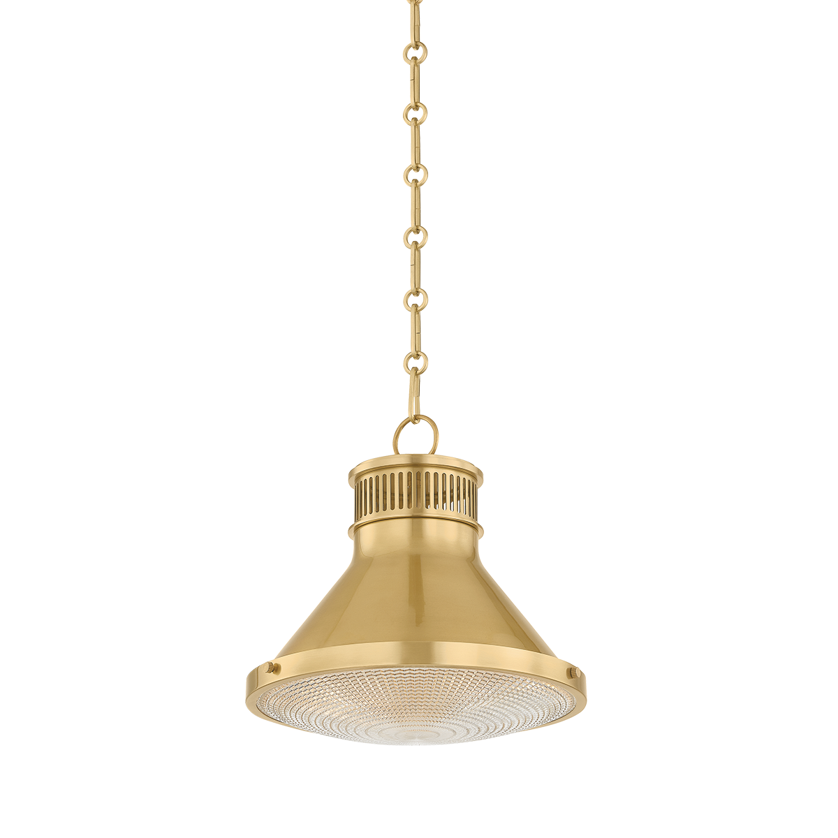 Hudson Valley Highclere 12.75" Pendant Aged Brass
