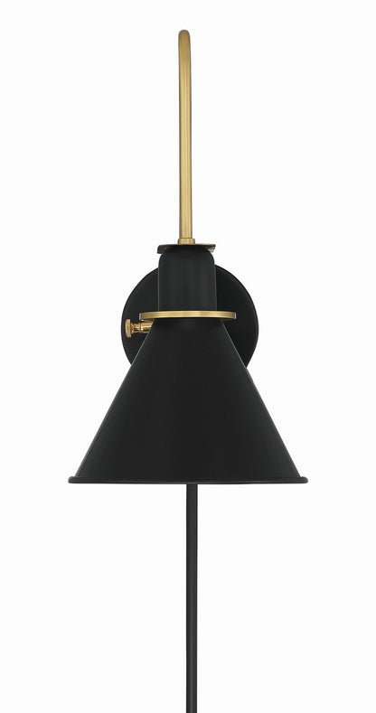 Crystorama Medford Wall Sconce White