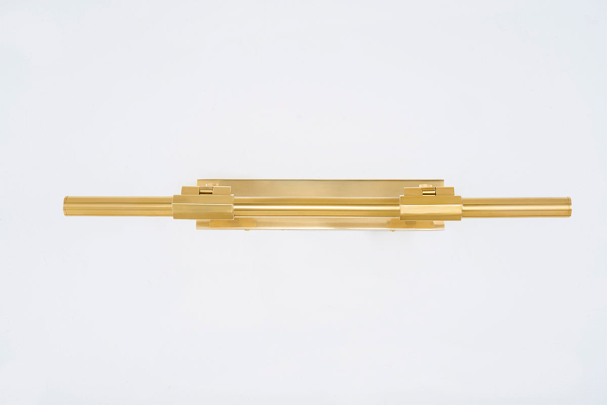 Hudson Valley Melbourne 23.75" Picture Light Aged Brass detail view 5