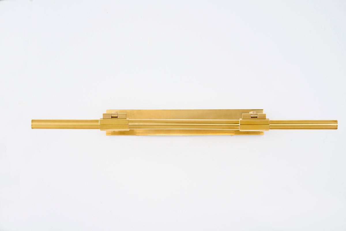 Hudson Valley Melbourne 30" Picture Light Aged Brass detail view 5