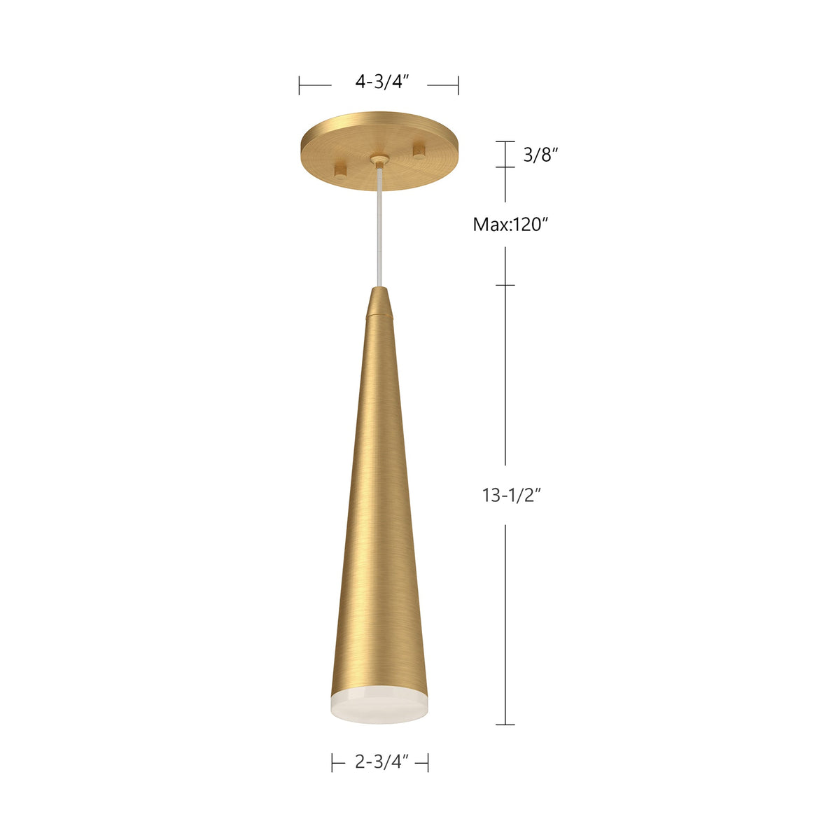 Mina 12" LED Pendant