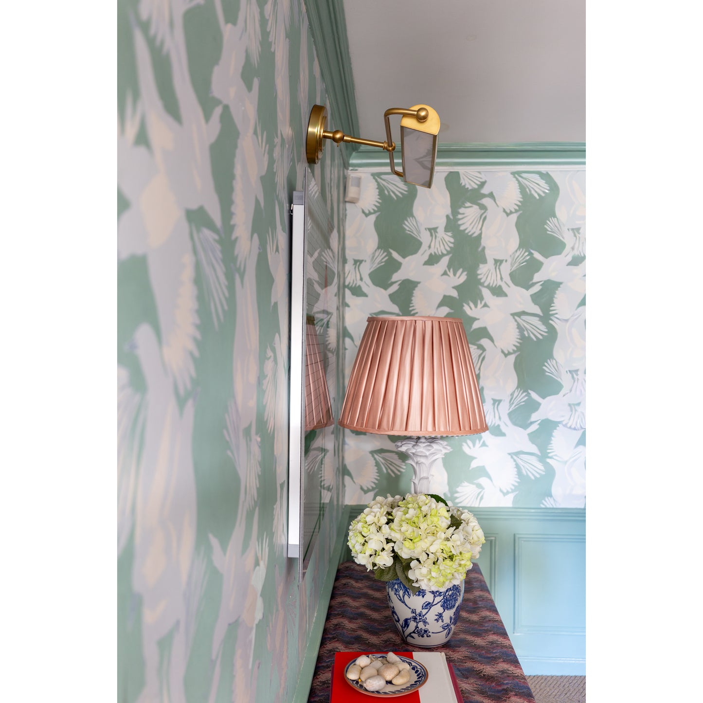 Miller Integrated LED Aged Brass Sconce