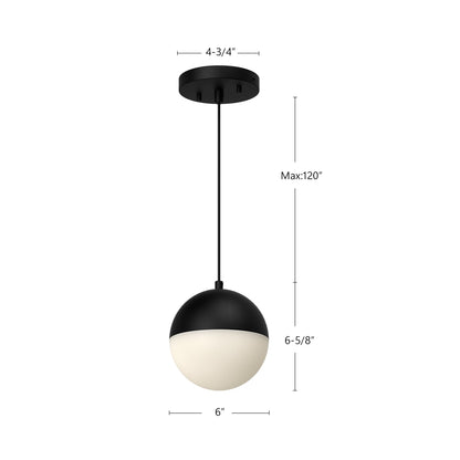 Monae 6" LED Pendant
