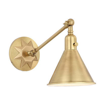 Crystorama Morgan Task Light Matte Black