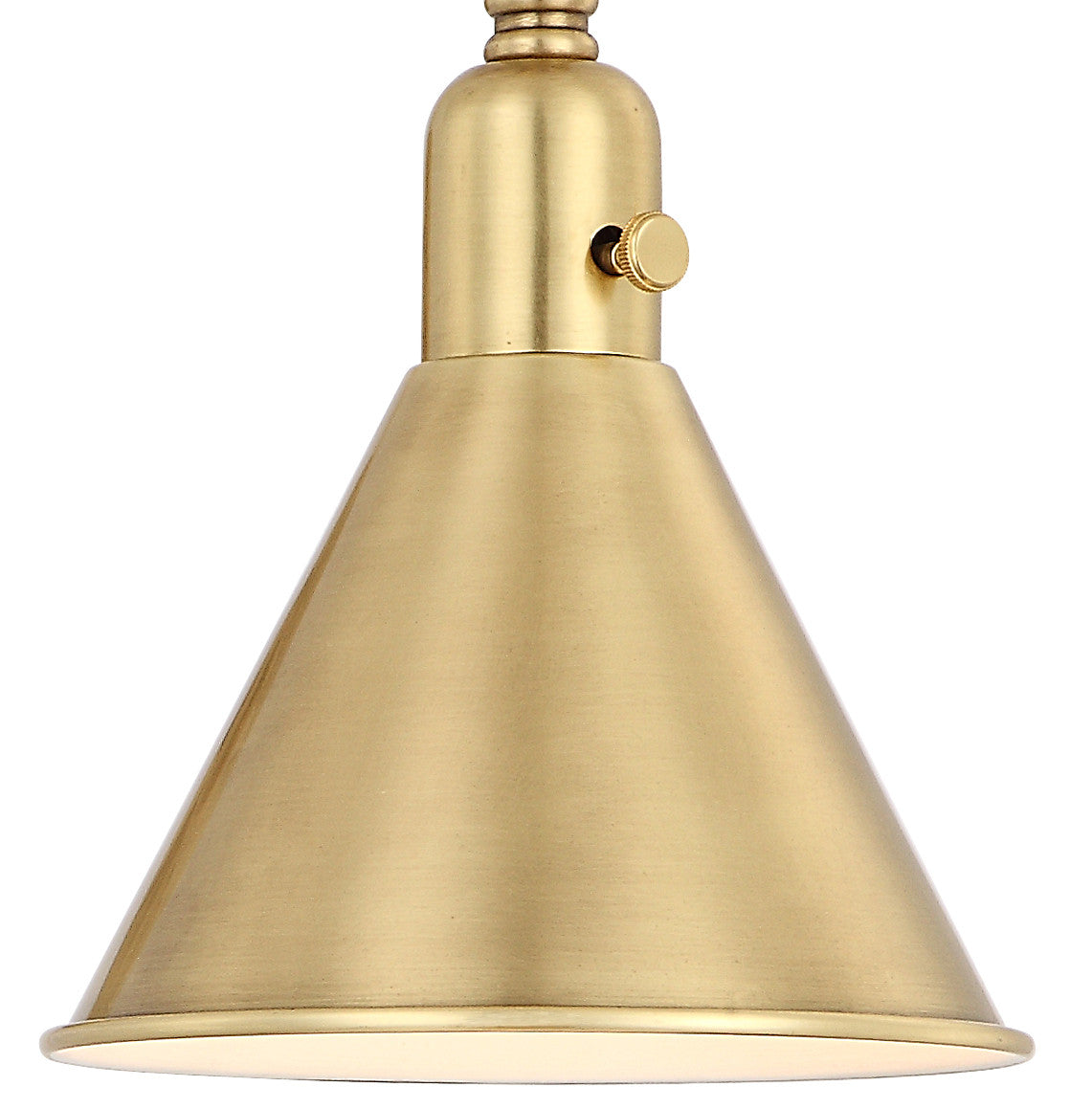 Crystorama Morgan Task Light Polished Nickel
