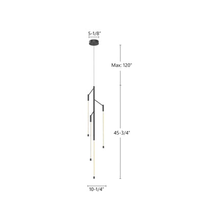 Motif 46" LED Pendant