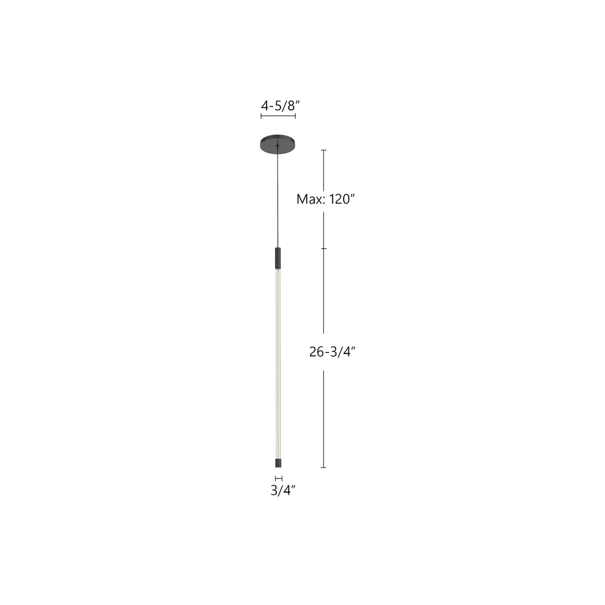Motif 27" LED Pendant