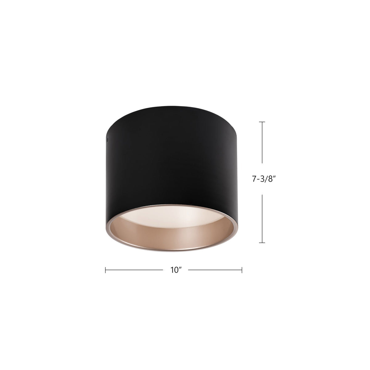 Mousinni 10" LED Flush Mount