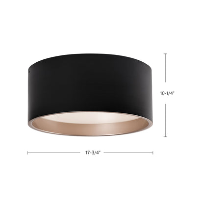 Mousinni 18" LED Flush Mount