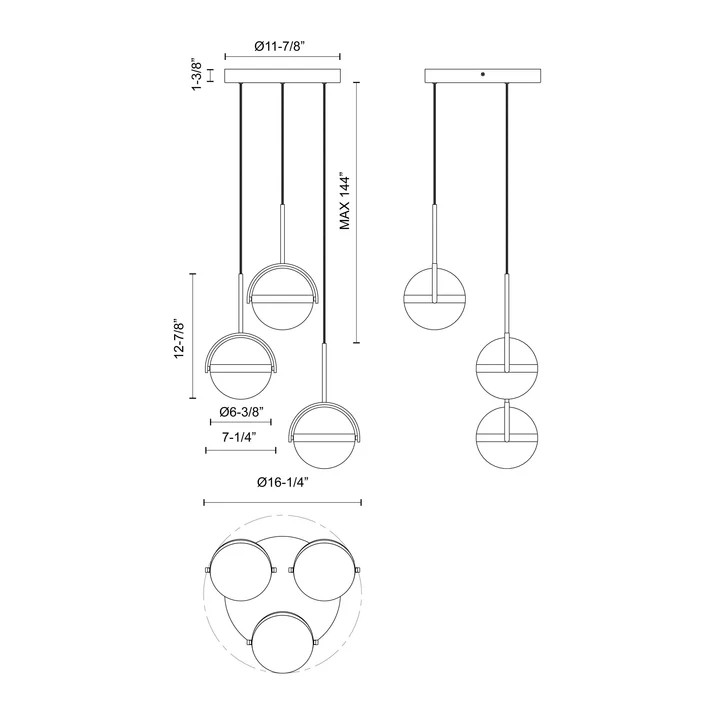 Pendants-Alora Lighting-MP301003