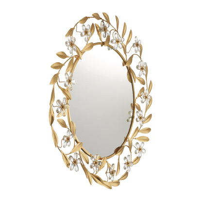 Crystorama Marselle 30" Mirror - detail