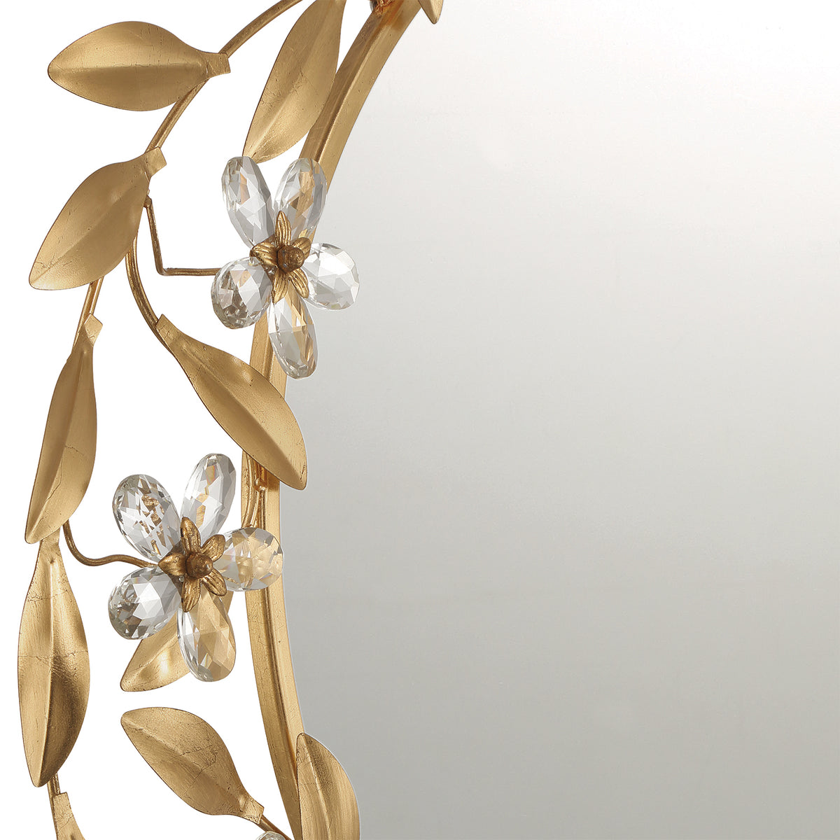 Crystorama Marselle 30" Mirror - detail