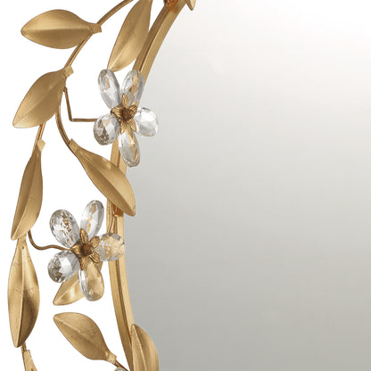 Crystorama Marselle 30" Mirror - detail