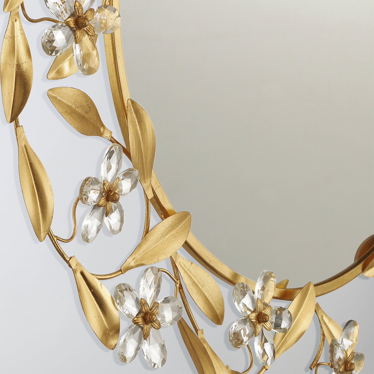 Crystorama Marselle 30" Mirror - detail