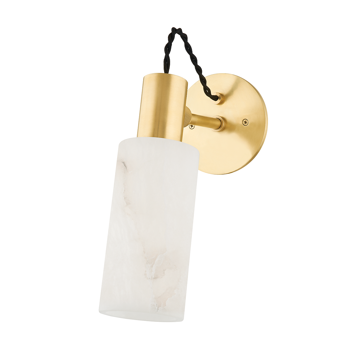 Hudson Valley Malba Wall Sconce Aged Brass