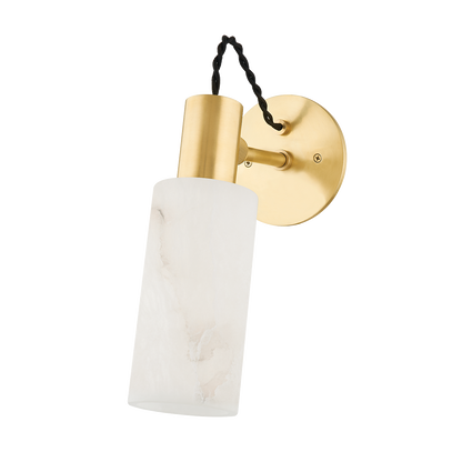 Hudson Valley Malba Wall Sconce Aged Brass