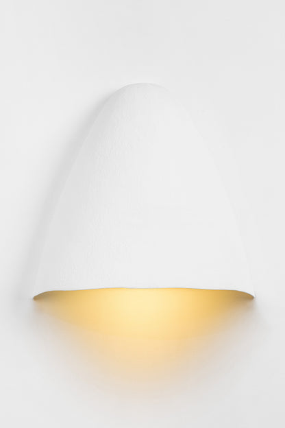 Troy Manteca Wall Sconce Gesso White Detail 2