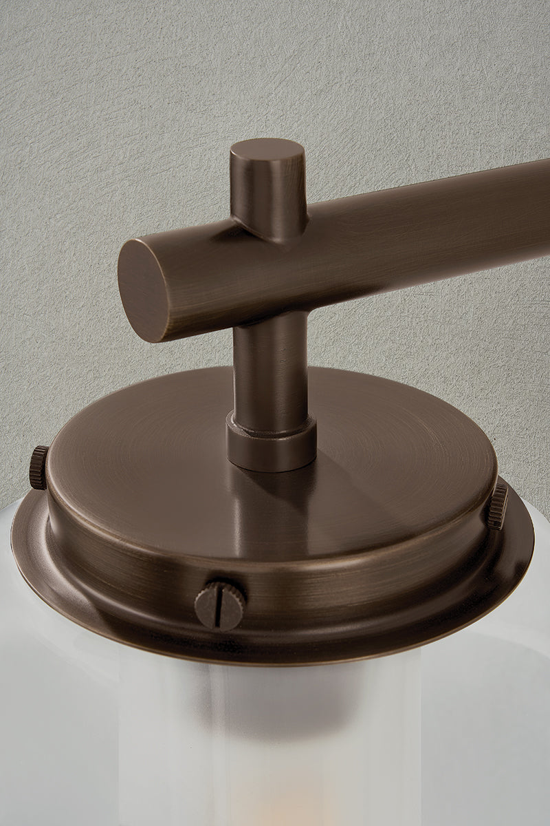 Troy Marco Outdoor Wall Sconce Bronze Detail 2