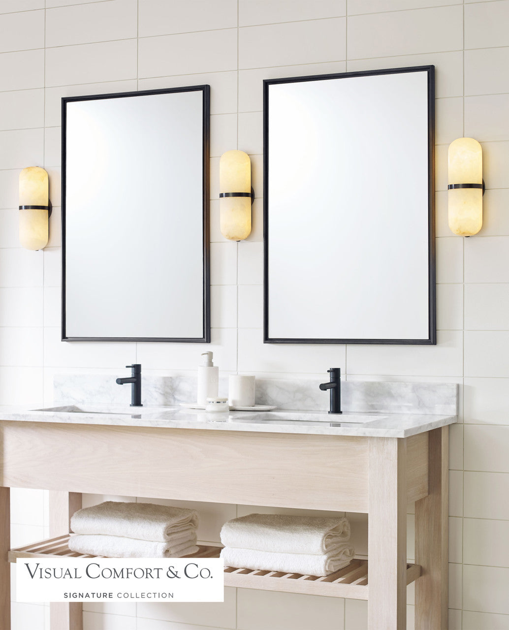 Visual Comfort & Co. Signature Collection Melange Pill Form Wall Sconce