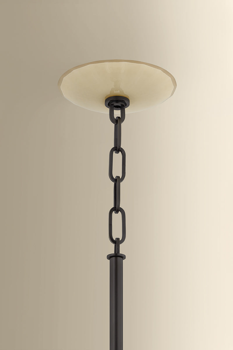 Hudson Valley Nevins 10" Pendant Distressed Bronze detail view 3