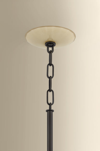 Hudson Valley Nevins 10" Pendant Distressed Bronze detail view 3