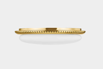 Hudson Valley North Castle 18.25" Flush Mount Aged Brass detail view 3