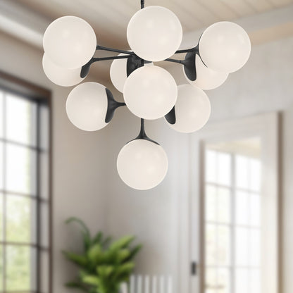 Nouveau 35" 10-Light Chandelier