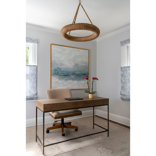 Oakley 6 Light Soft Gold Chandelier