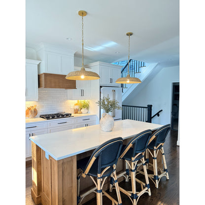 Odessa 1 Light Soft Gold Pendant