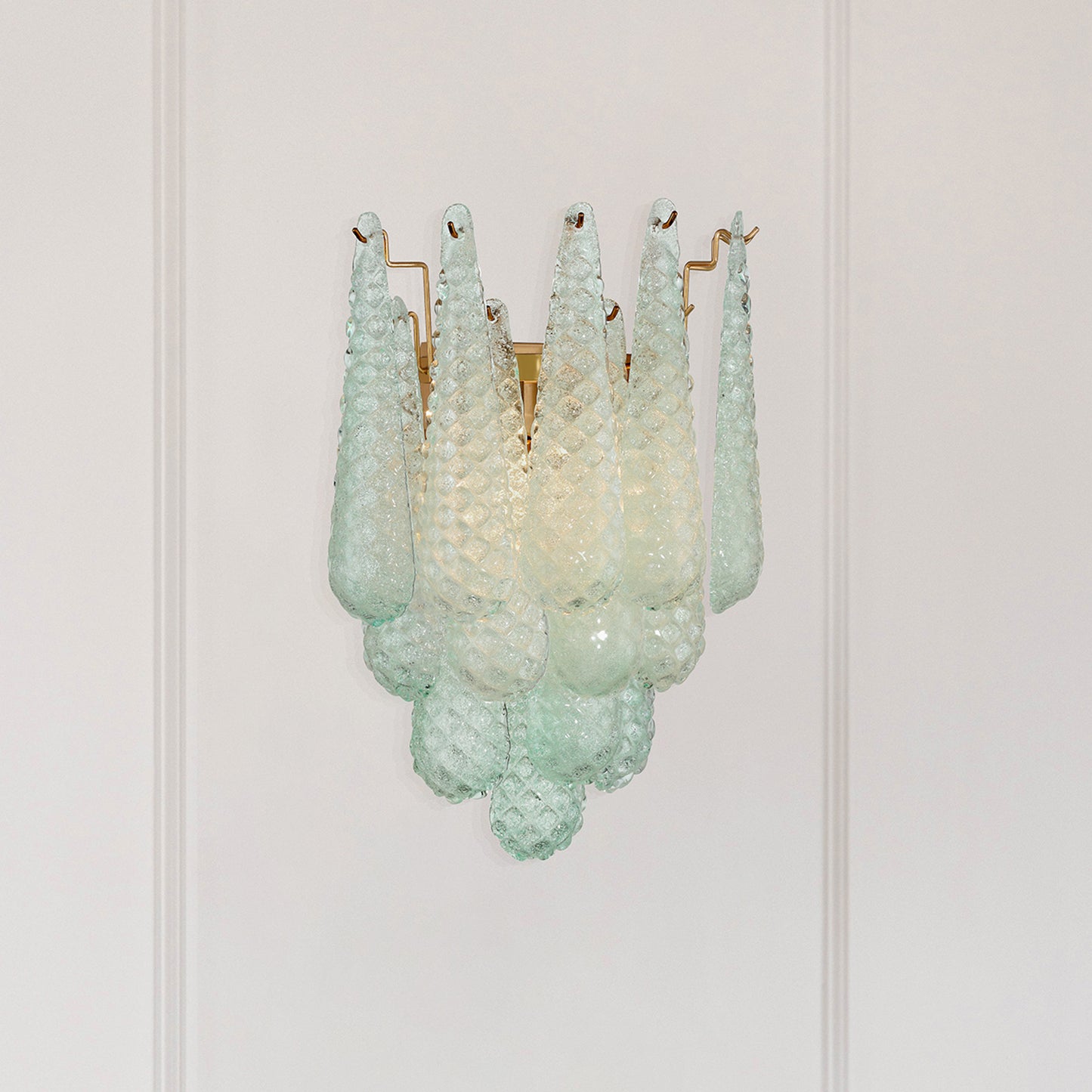 Ollie 2 Light Aged Brass Sconce
