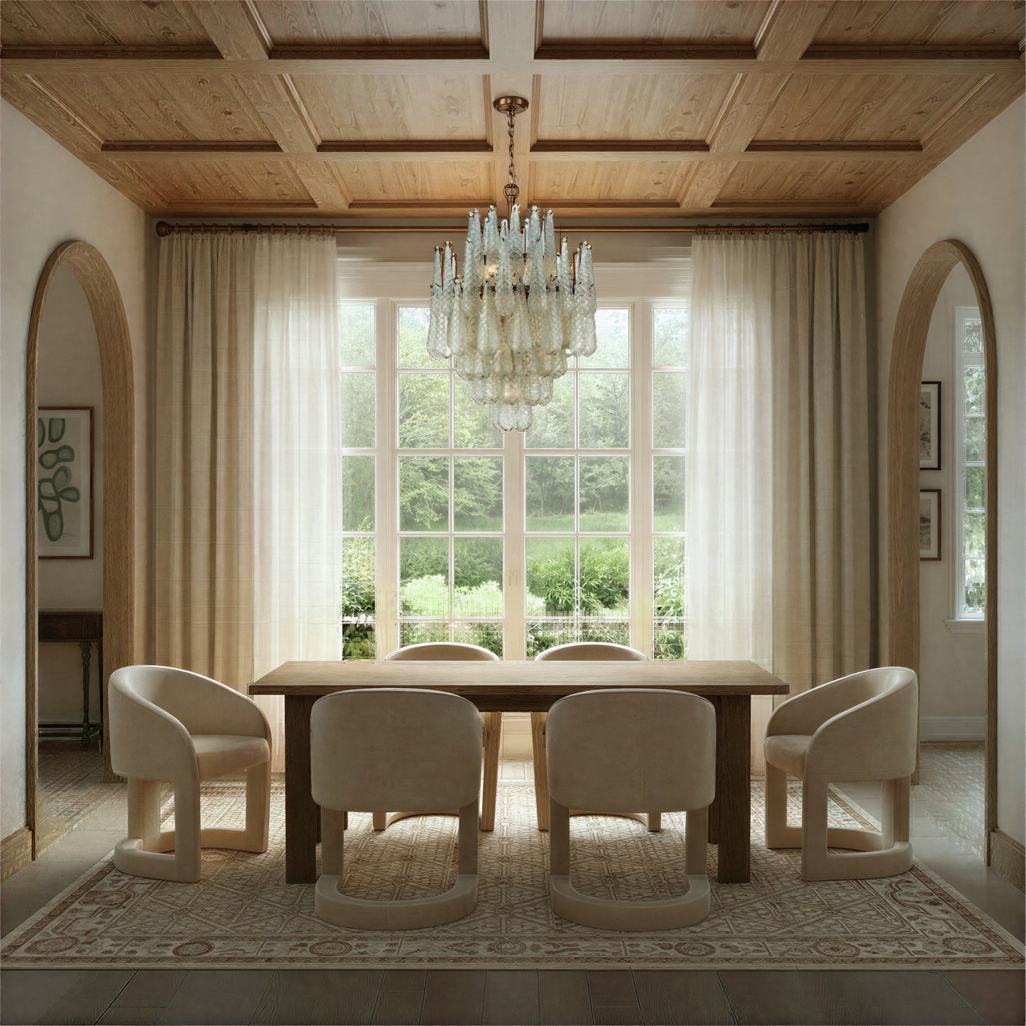 Ollie 16 Light Aged Brass Chandelier