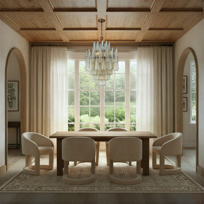 Ollie 16 Light Aged Brass Chandelier