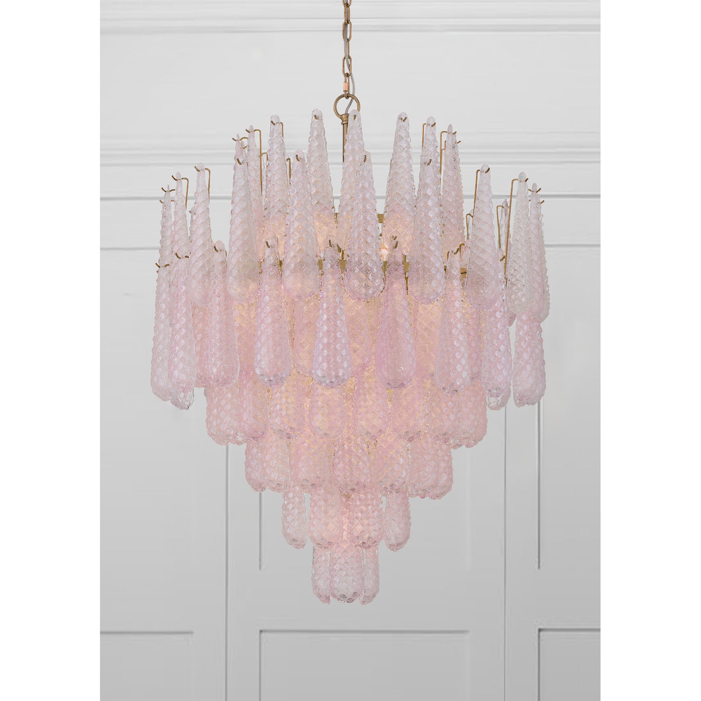 Ollie 21 Light Aged Brass Chandelier