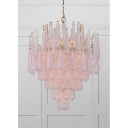 Ollie 21 Light Aged Brass Chandelier
