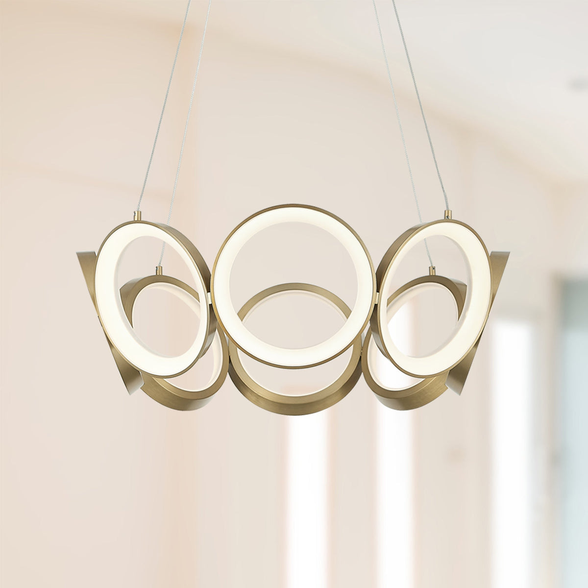 Oros 24" LED Chandelier