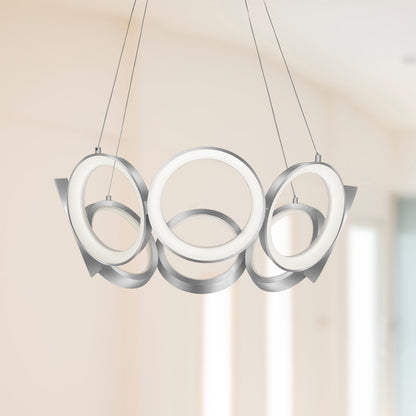 Oros 24" LED Chandelier